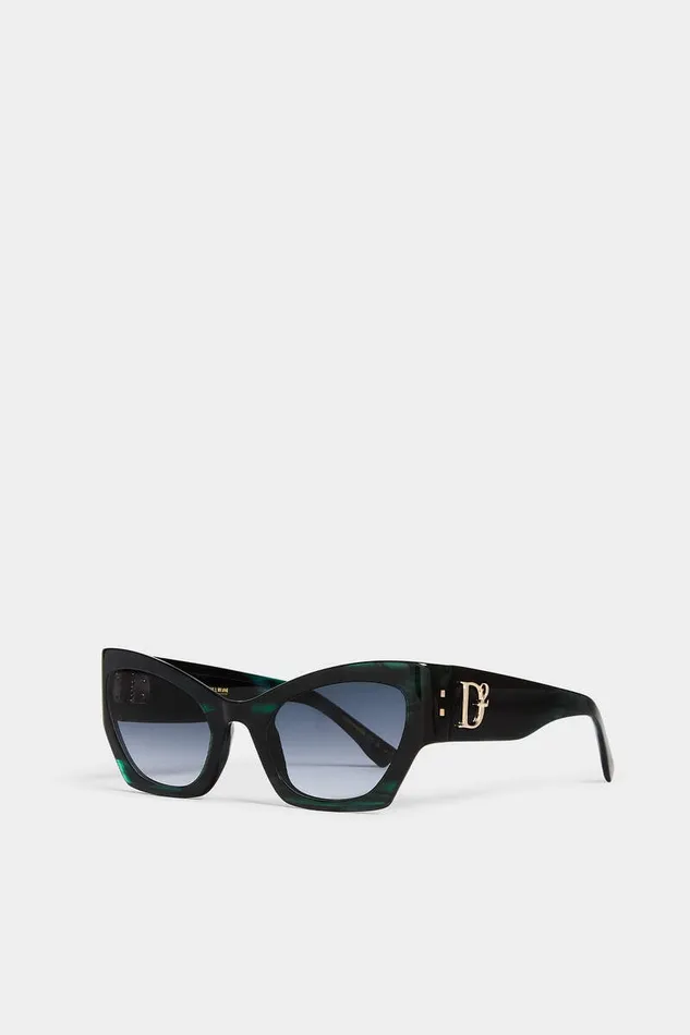Dsquared2 Eyewear Hype Green Horn Sunglasses 8211 Women