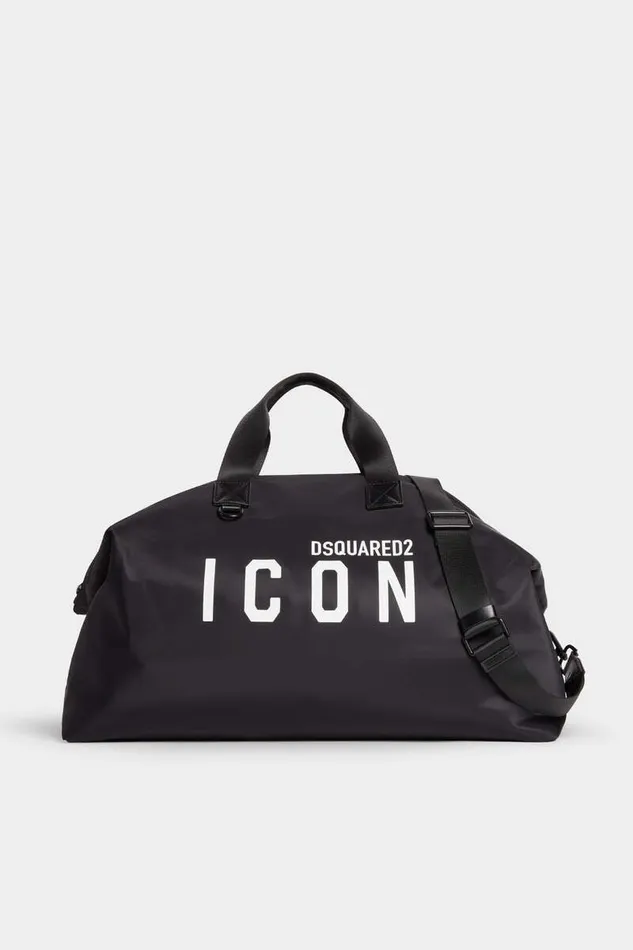 Dsquared2 Handbags Be Icon Duffle Bag Black 8211 Men