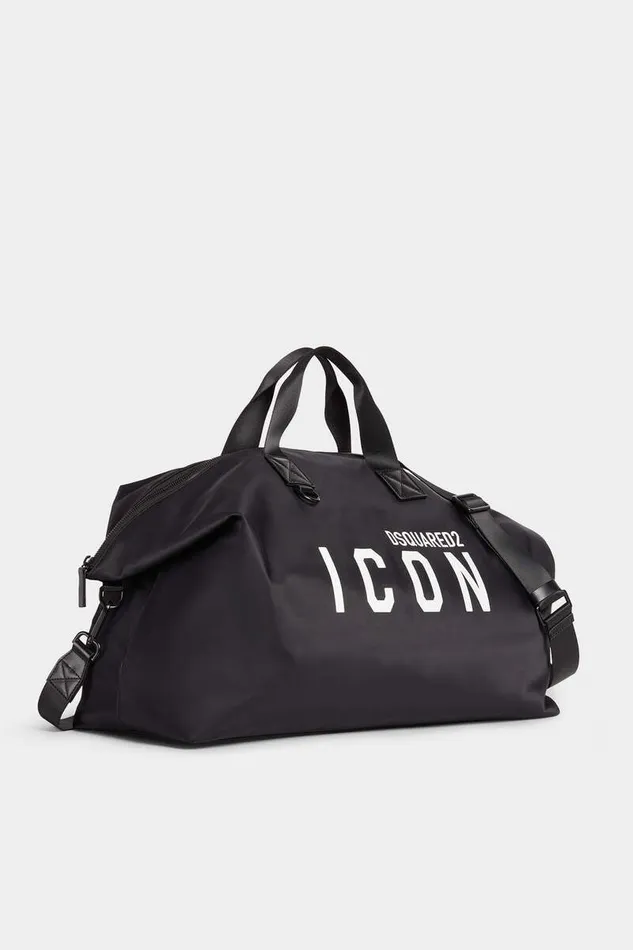 Dsquared2 Handbags Be Icon Duffle Bag Black 8211 Men