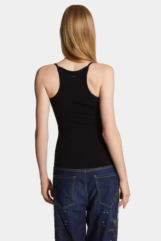 Dsquared2 Knitwear Knit Tank Top Black 8211 Women