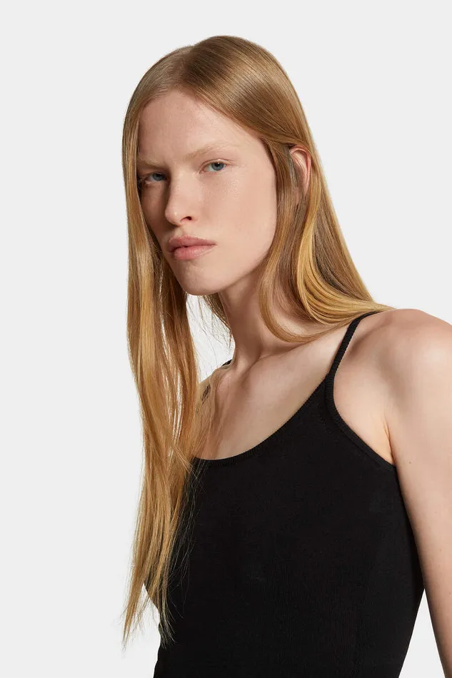 Dsquared2 Knitwear Knit Tank Top Black 8211 Women