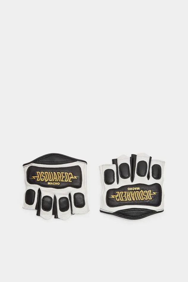 Dsquared2 Other Accessories Boxeur Fingerless Gloves Blackwhite 8211 Men