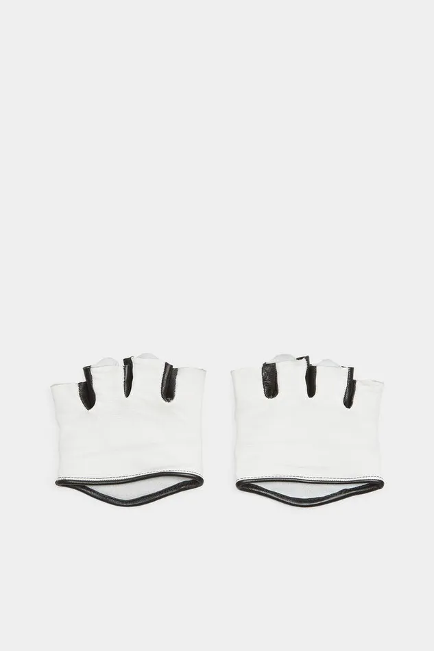 Dsquared2 Other Accessories Boxeur Fingerless Gloves Blackwhite 8211 Men