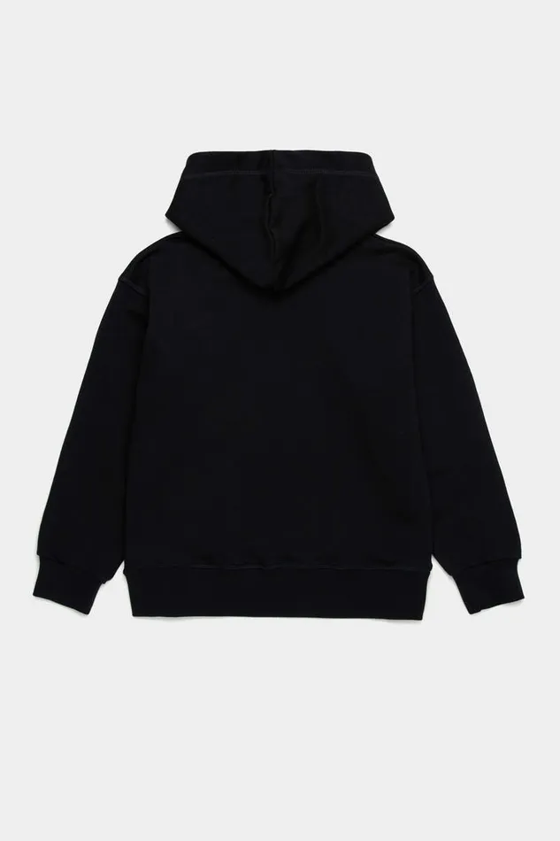 Dsquared2 Ready To Wear D2 Icon New Generation Junior Sweatshirt Black 8211 Kids