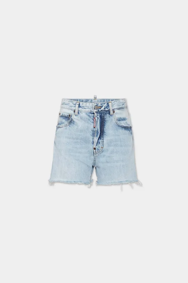 Dsquared2 Shorts Light Palm Beach Wash 642 Shorts Navy 8211 Women