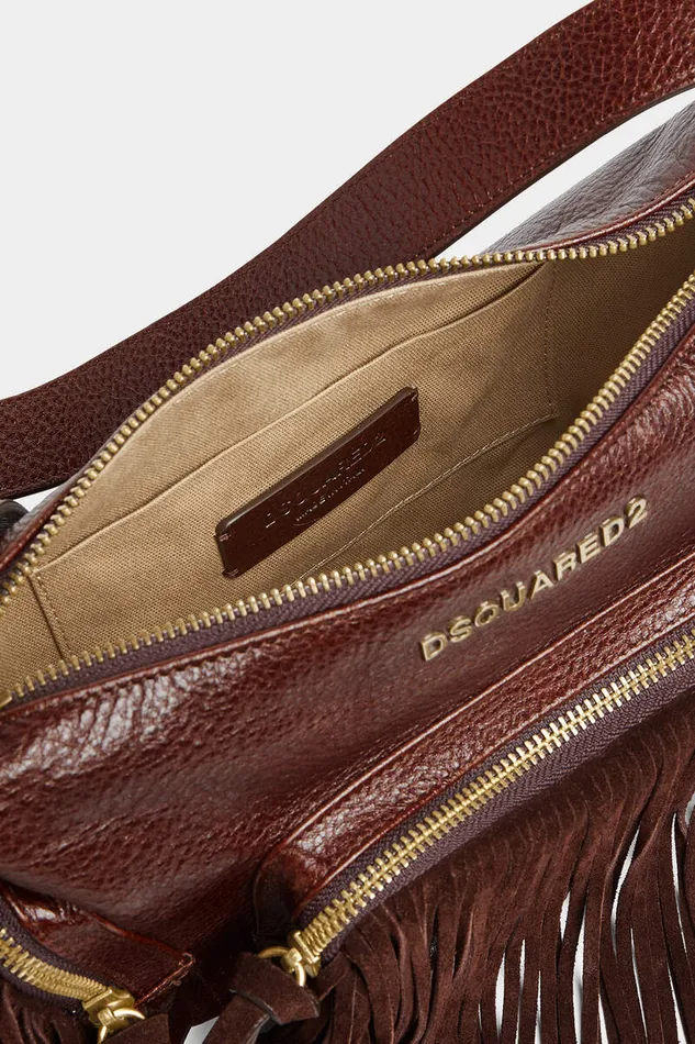 Dsquared2 Shoulder Bags Canadian Girl Shoulder Bag Brown 8211 Women