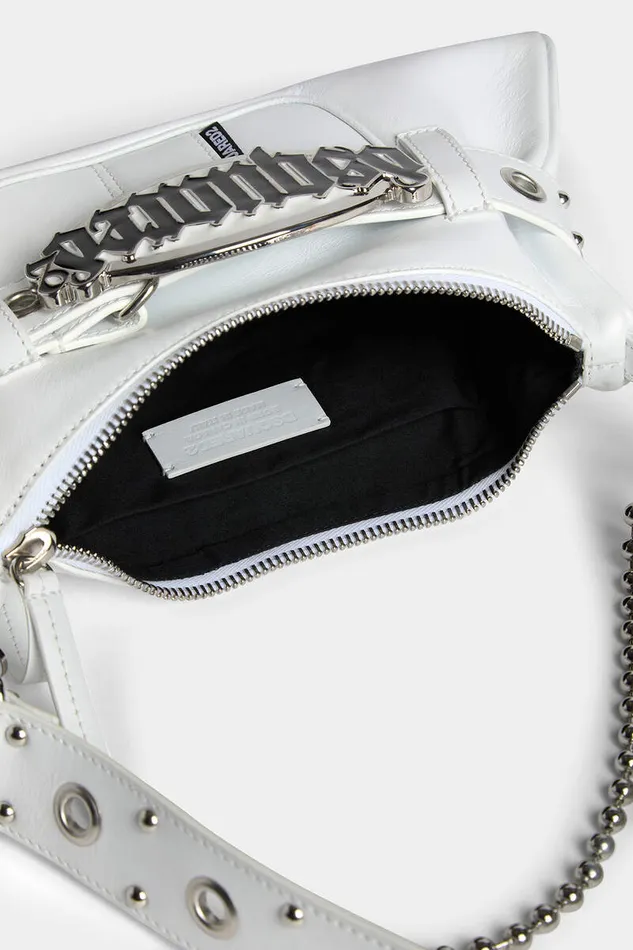 Dsquared2 Shoulder Bags Gothic Belt Bag White 8211 Women