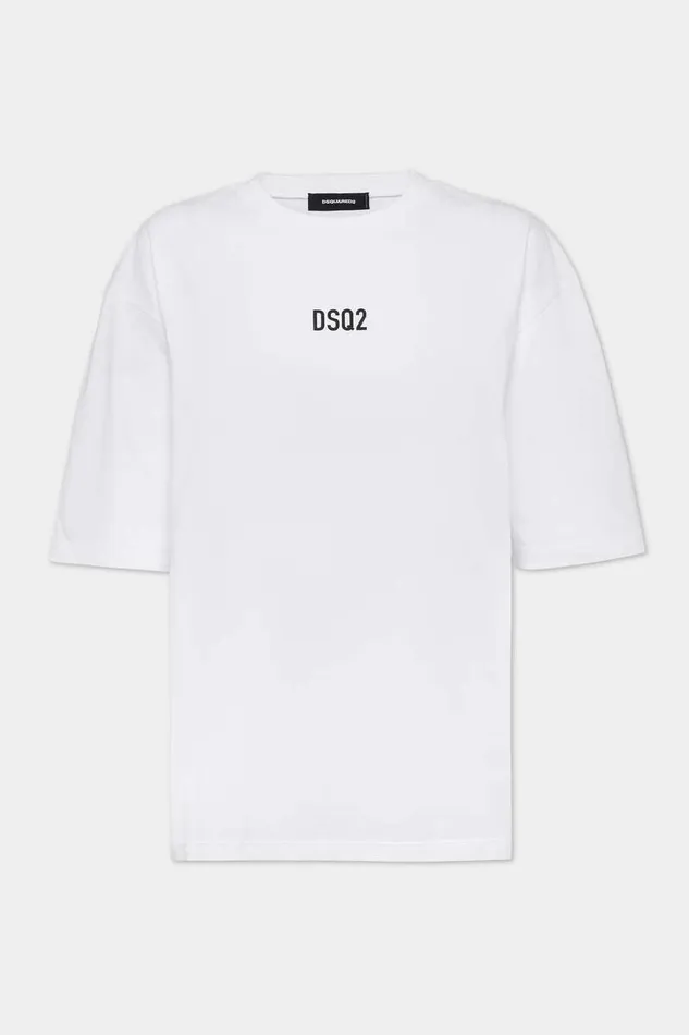 Dsquared2 TShirts and Polo Dsq2 Loose Fit TShirt White 8211 Men