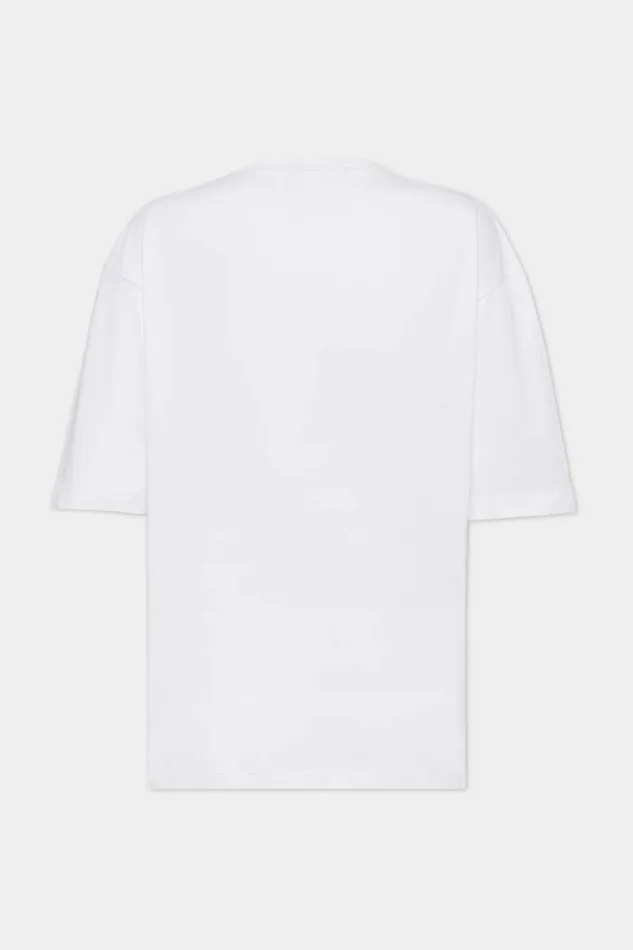 Dsquared2 TShirts and Polo Dsq2 Loose Fit TShirt White 8211 Men