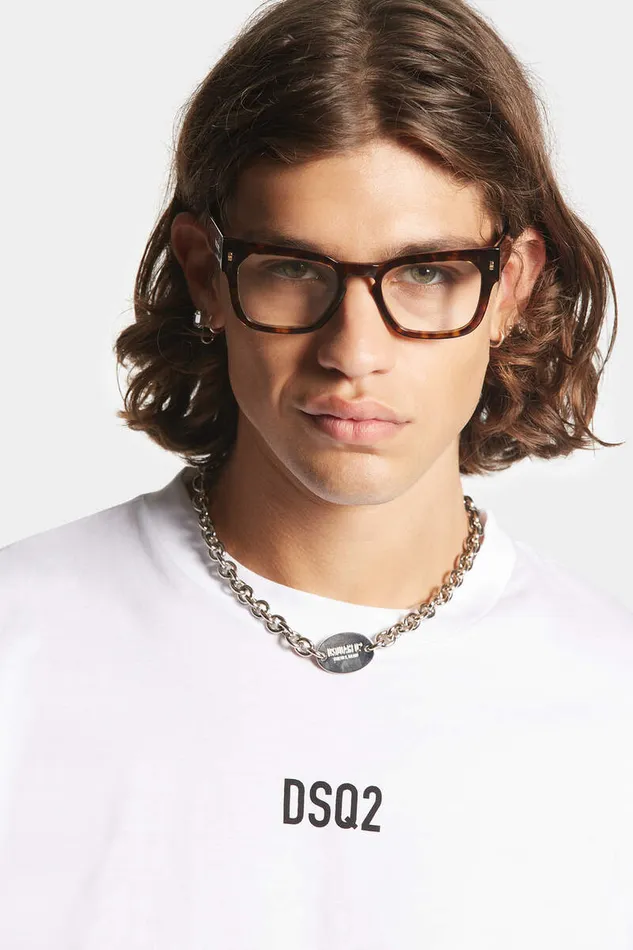 Dsquared2 TShirts and Polo Dsq2 Loose Fit TShirt White 8211 Men