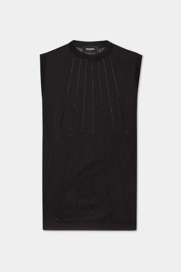 Dsquared2 TShirts and Polo Wash Cigarette Fit TShirt Black 8211 Men