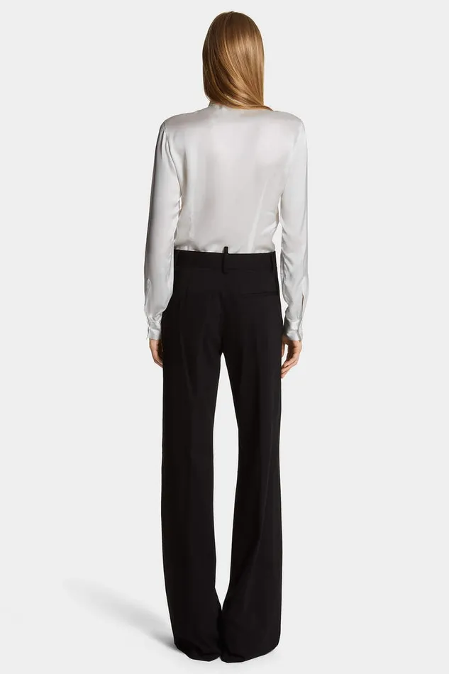 Dsquared2 Trousers Jersey Palazzo Pant Black 8211 Women