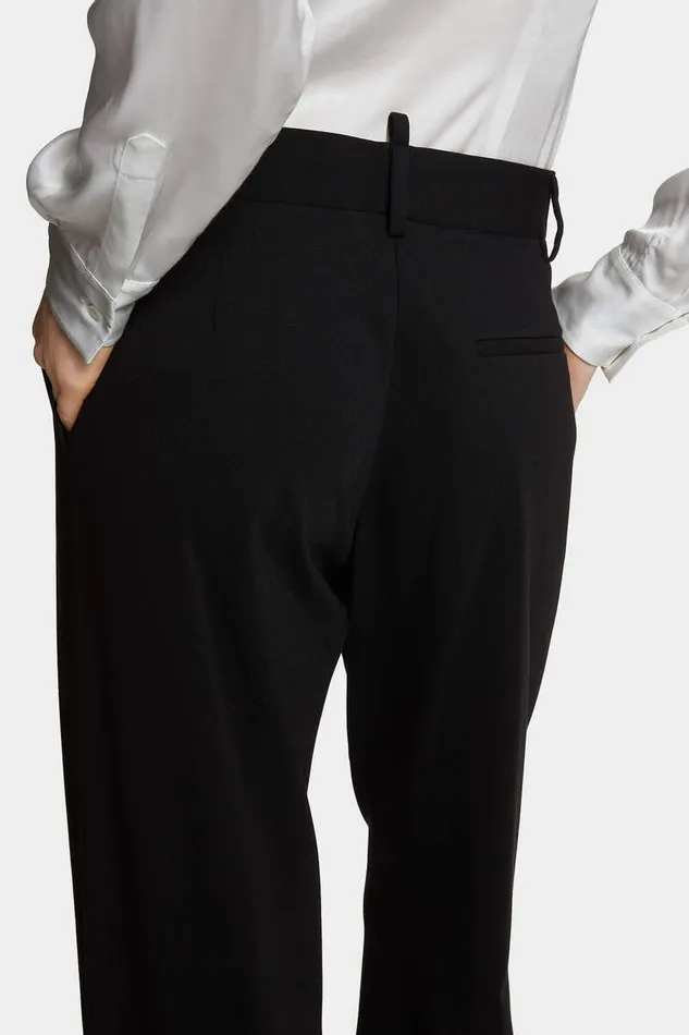 Dsquared2 Trousers Jersey Palazzo Pant Black 8211 Women