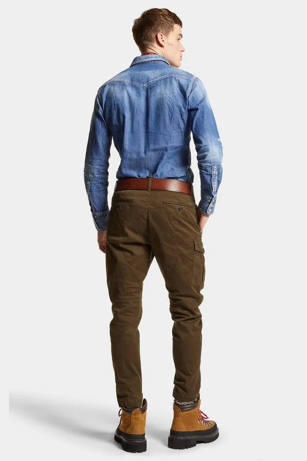 Dsquared2 Trousers Sexy Cargo Pant Military Green 8211 Men