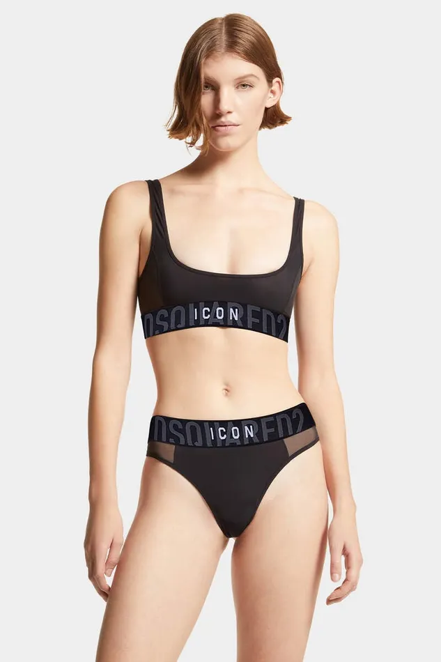 Dsquared2 Underwear Icon Brief Blackwhite 8211 Women