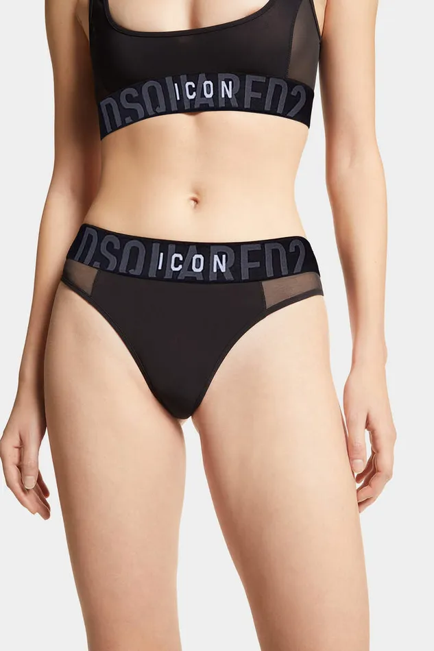 Dsquared2 Underwear Icon Brief Blackwhite 8211 Women