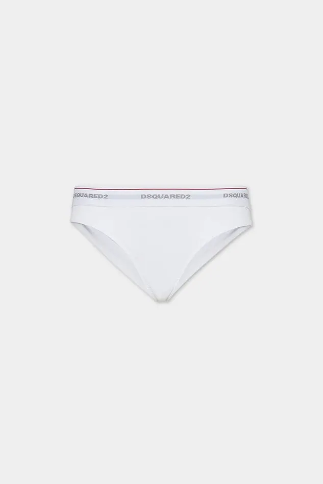 Dsquared2 Underwear Logo Brief Beige 8211 Women