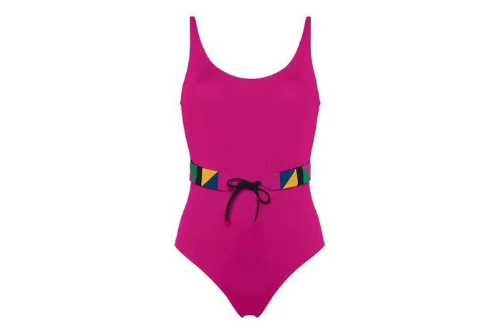 ERES Damier Tank OnePiece Sunset 23h Women OnePiece Swimsuits
