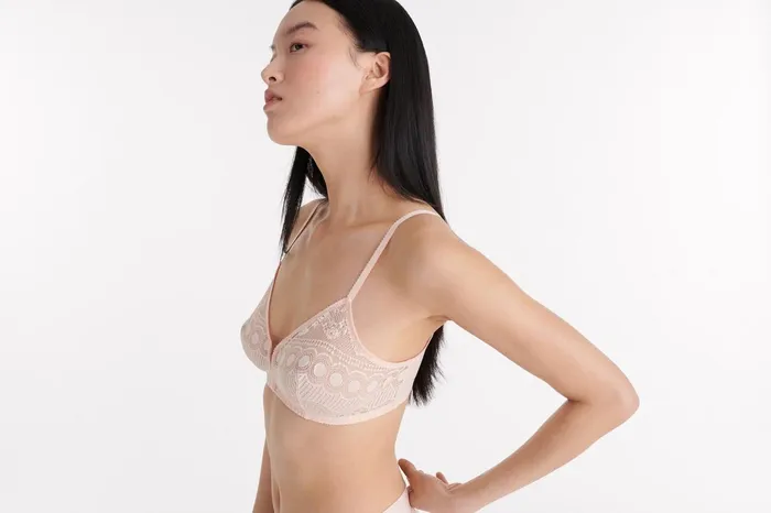 ERES Fragrance Triangle Bra Poudre Rosee Women Bras
