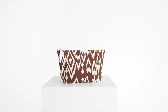 ERES Pocket Wind Pouch Imprime Wind Coffee Women Beachwear and Accessories
