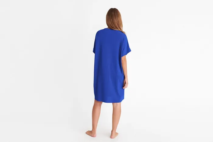 ERES Tali ShortTunic Indigo Women Beachwear and Accessories