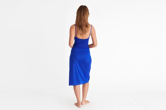 ERES Tanagra Short Sarong Indigo Women Beachwear and Accessories