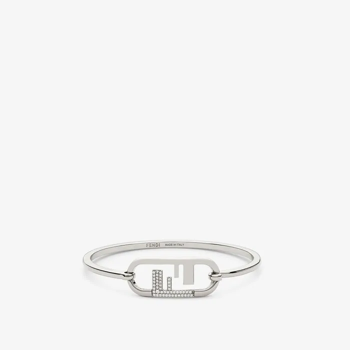 Fendi Bracelets OLock Bracelet Silvercolored Bracelet 8211 Women
