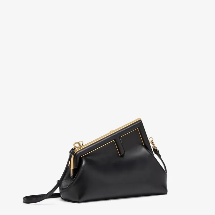 Fendi Fendi First Fendi First Small Black Nappa Leather Bag 8211 Women