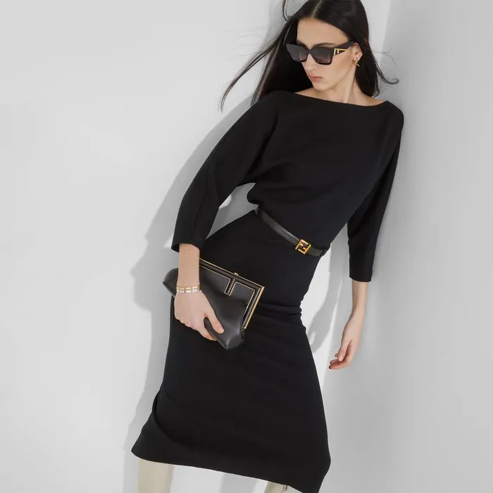 Fendi Fendi First Fendi First Small Black Nappa Leather Bag 8211 Women