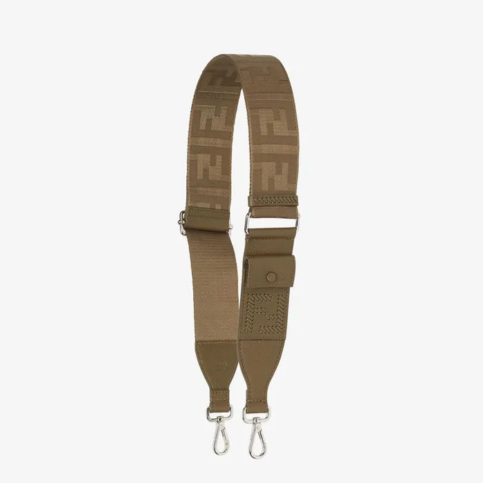 Fendi Shoulder Straps and Bag Accessories Strap You Green FF Ribbon Shoulder Strap 8211 Women Fendi Shoulder Straps and Bag Accessories Strap You Green FF Ribbon Shoulder Strap 8211 Women