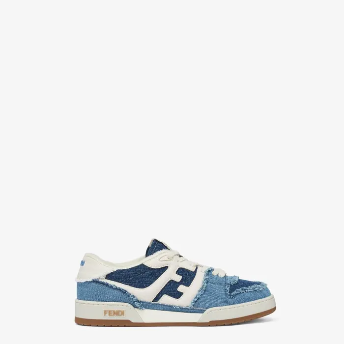 Fendi Sneakers Fendi Match Sneakers Blue Denim Lowtops 8211 Men