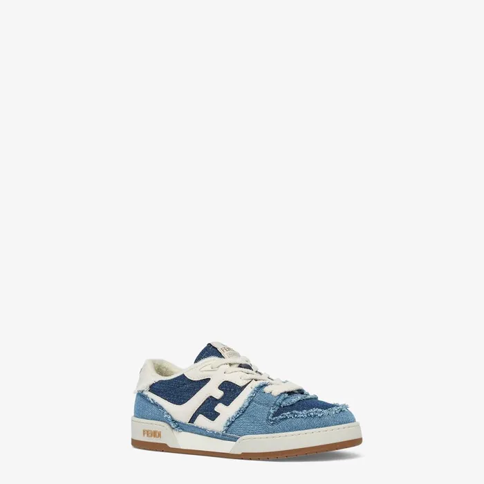 Fendi Sneakers Fendi Match Sneakers Blue Denim Lowtops 8211 Men