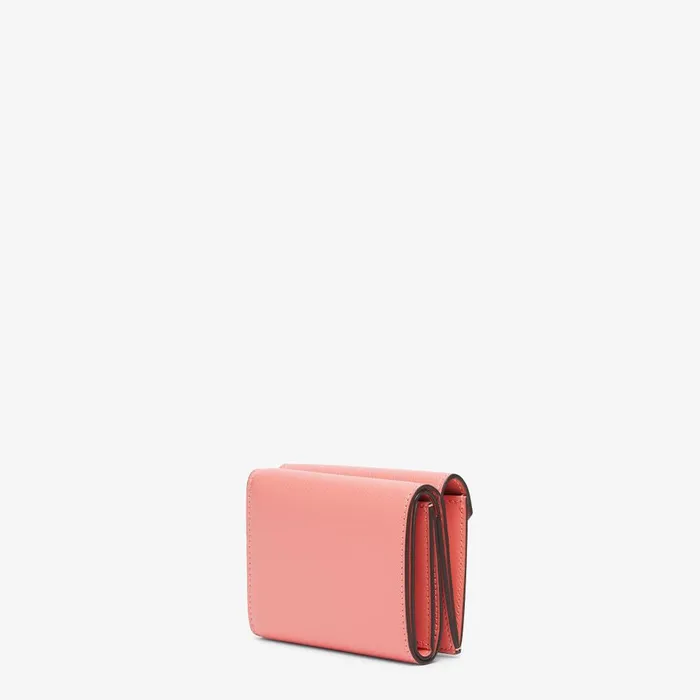 Fendi Wallets FF Diamonds Wallet Pink Leather Wallet 8211 Women