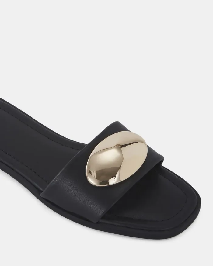 Flat Sandals NOVO Shoes Women SIERA BLACK Sandals
