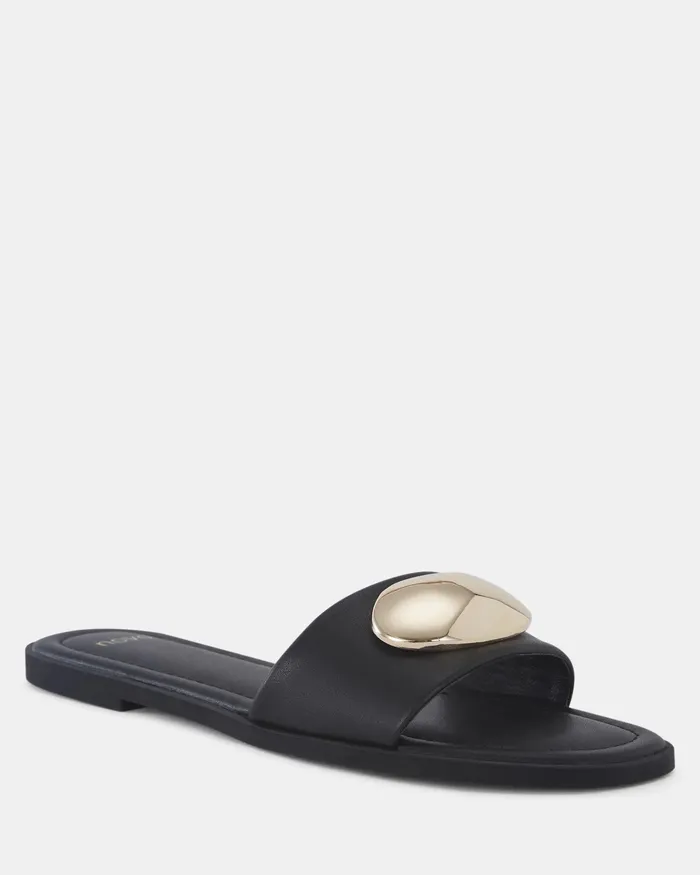 Flat Sandals NOVO Shoes Women SIERA BLACK Sandals