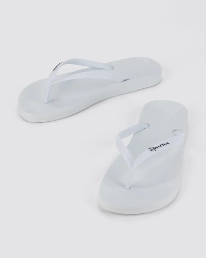 Flat Sandals Women COLOURS FEM WHITE NOVO Shoes Flat Sandals Women COLOURS FEM WHITE NOVO Shoes
