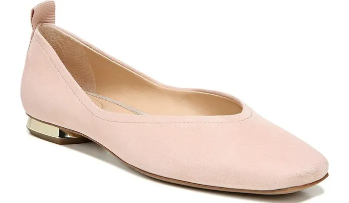 Flats Women Franco Sarto Franco Ailee Flat Blush Suede
