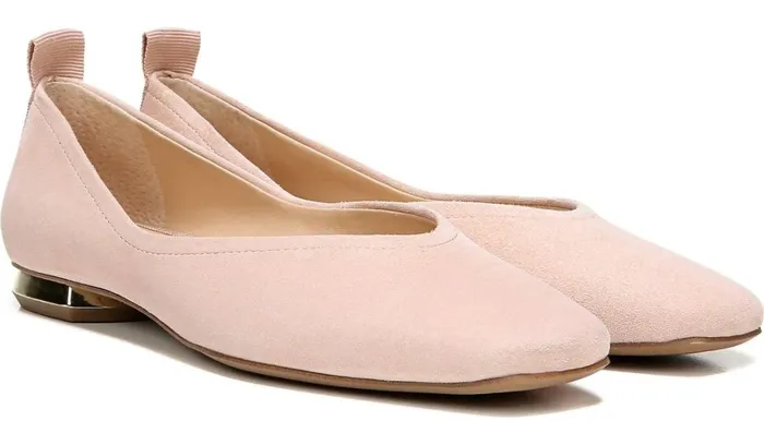 Flats Women Franco Sarto Franco Ailee Flat Blush Suede