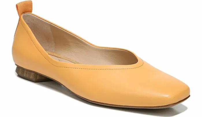 Flats Women Franco Sarto Franco Ailee Flat Cantaloupe Leather