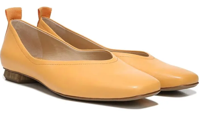 Flats Women Franco Sarto Franco Ailee Flat Cantaloupe Leather