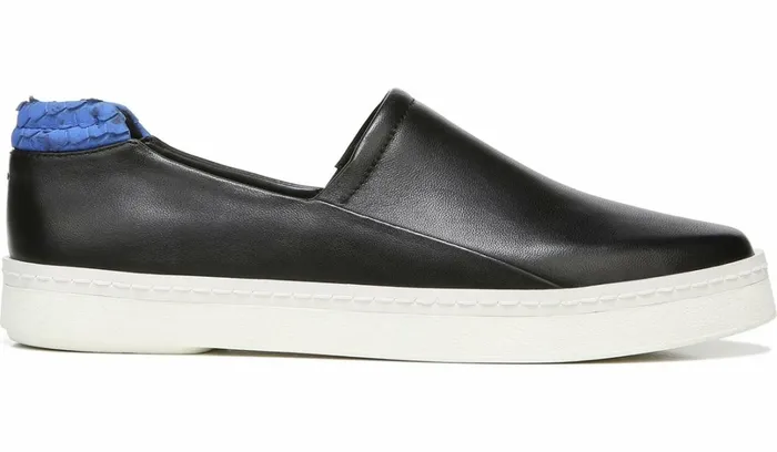 Flats Women Franco Sarto Franco Alma Slip On Sneaker Black Leather