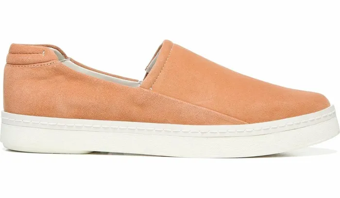 Flats Women Franco Sarto Franco Alma Slip On Sneaker Desert Coral Suede