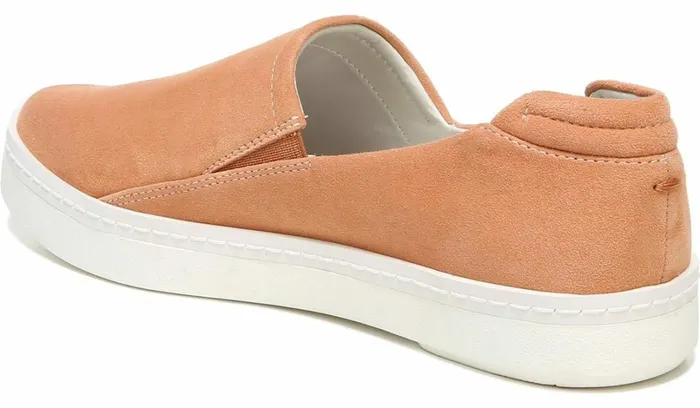 Flats Women Franco Sarto Franco Alma Slip On Sneaker Desert Coral Suede