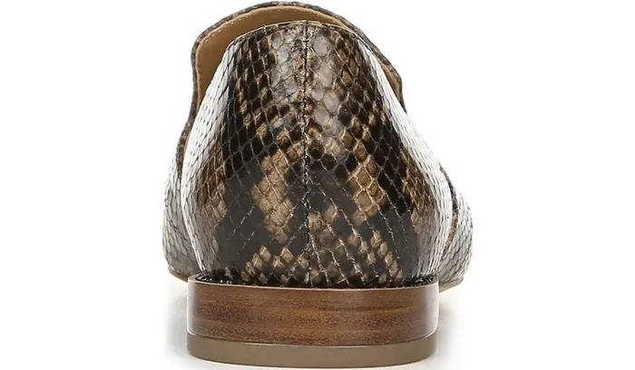 Flats Women Franco Sarto Sarto Toby D039Orsay Flat Taupe Snake Leather