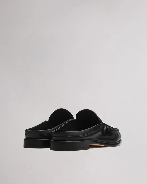 Flats Women Rag and Bone Carter Leather Mule Black