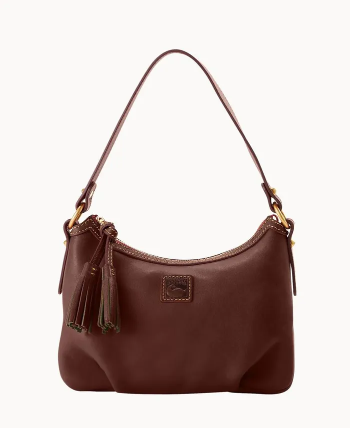 Florentine Pouchette Chestnut Woman Dooney and Bourke Shoulder Bags