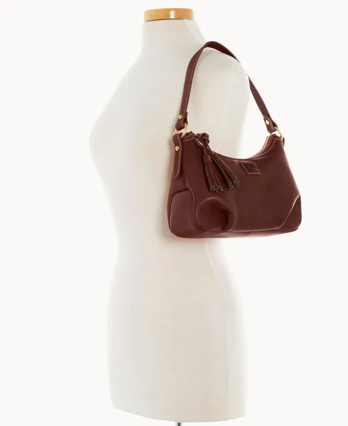 Florentine Pouchette Chestnut Woman Dooney and Bourke Shoulder Bags Florentine Pouchette Chestnut Woman Dooney and Bourke Shoulder Bags