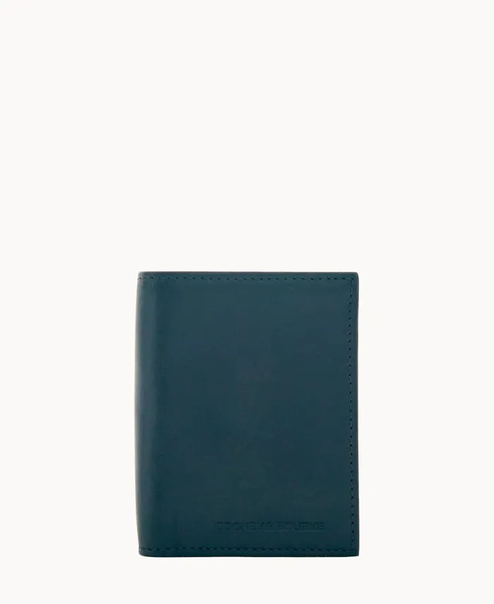 Florentine Trifold Wallet Black ManWoman Dooney and Bourke Wallets