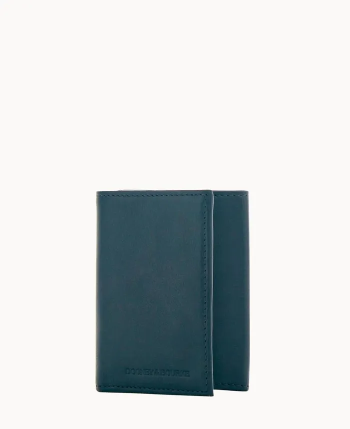 Florentine Trifold Wallet Black ManWoman Dooney and Bourke Wallets Florentine Trifold Wallet Black ManWoman Dooney and Bourke Wallets