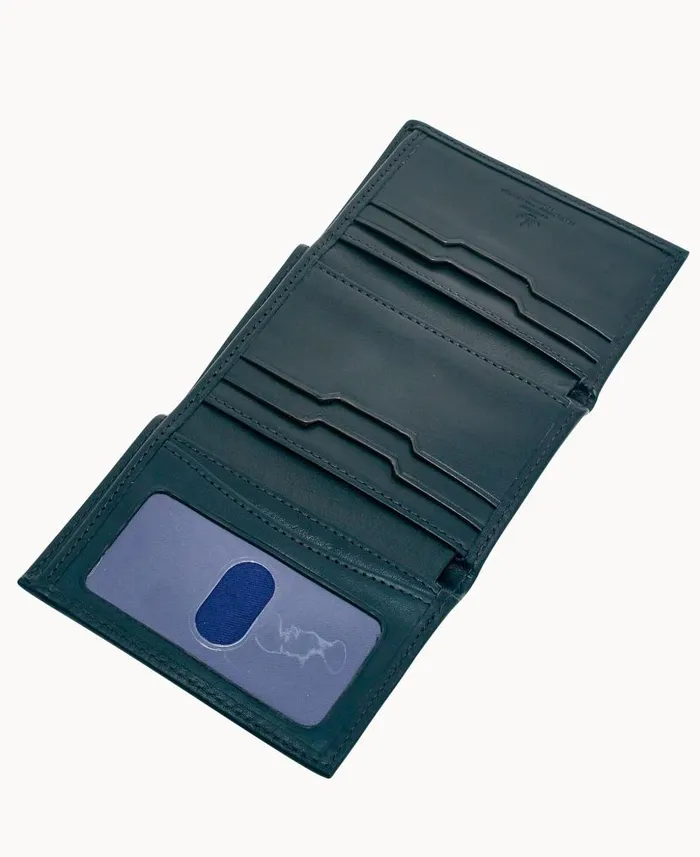 Florentine Trifold Wallet Black ManWoman Dooney and Bourke Wallets Florentine Trifold Wallet Black ManWoman Dooney and Bourke Wallets
